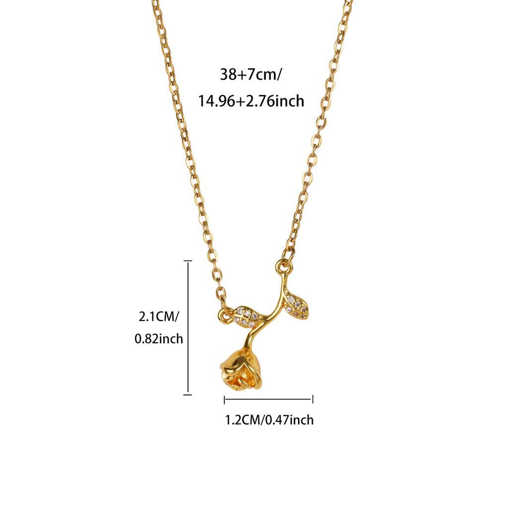 Elegant Three Y-shaped Butterfly Necklaces for Women 18K Gold-plated Stainless Steel Necklace Wedding Jewelry Party Accessories