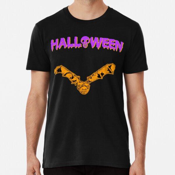 Halloween Bat Happy Holiday T shirt T-Shirt S-5XL Best T-Shirt
