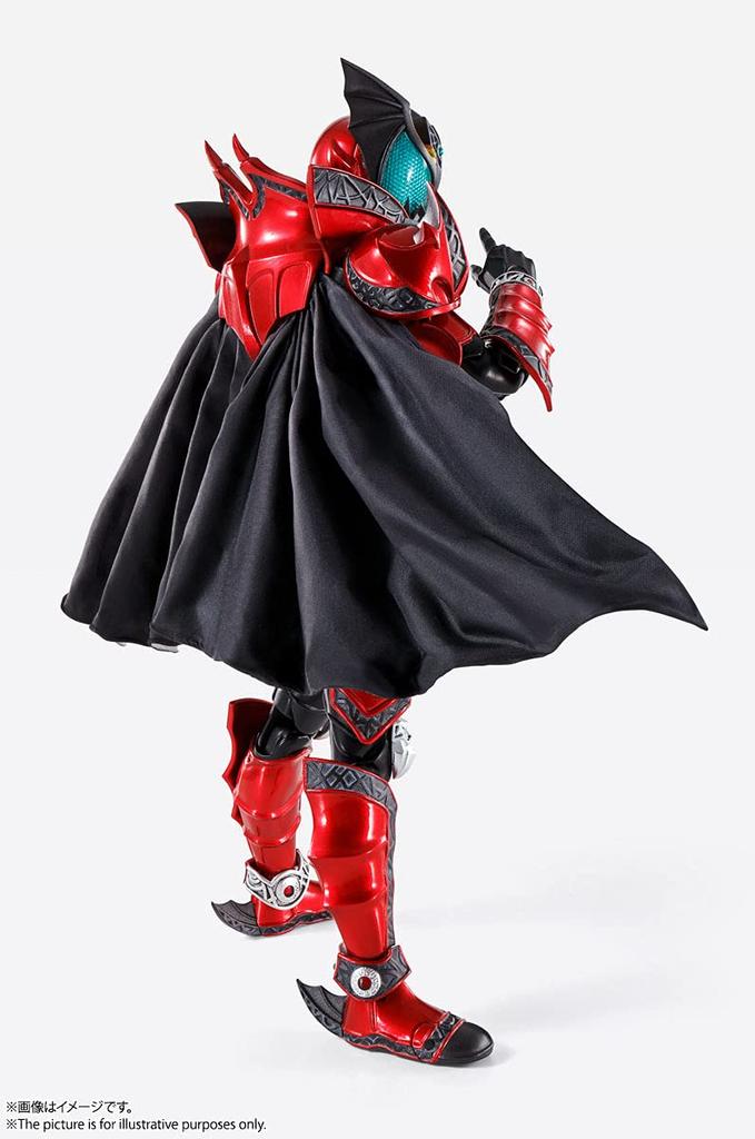 TAMASHII NATIONS Kamen Rider Dark Kiva přibližně 150 mm malovaná pohyblivá figurka SHFiguarts (Šinkocho Seiho) PVC a ABS