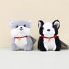 Dog Animal Cute Plush Keychain Furry Husky Poodle Bag Charm Soft Toy Stuffed