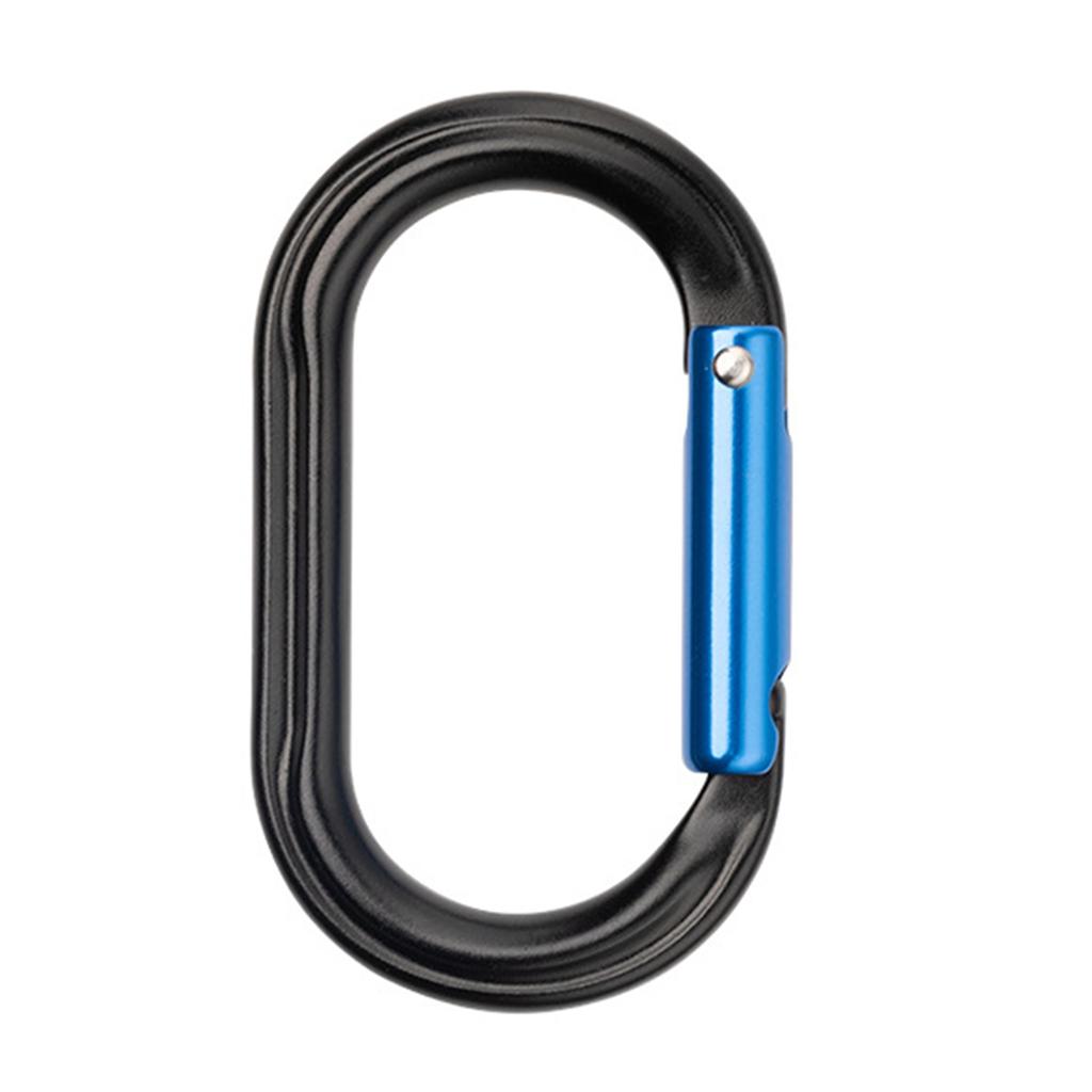 Rock Climbing Carabiner Light Weights Twist Carabiner Hook with Screwgate Spring Snap Keychains Clip Hook Buckle