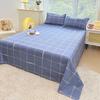 Skin-friendly Cotton Bed Sheet Single Solid Color Washed Cotton Quilt Sheet Single Student Dormitory Brushed Sheet