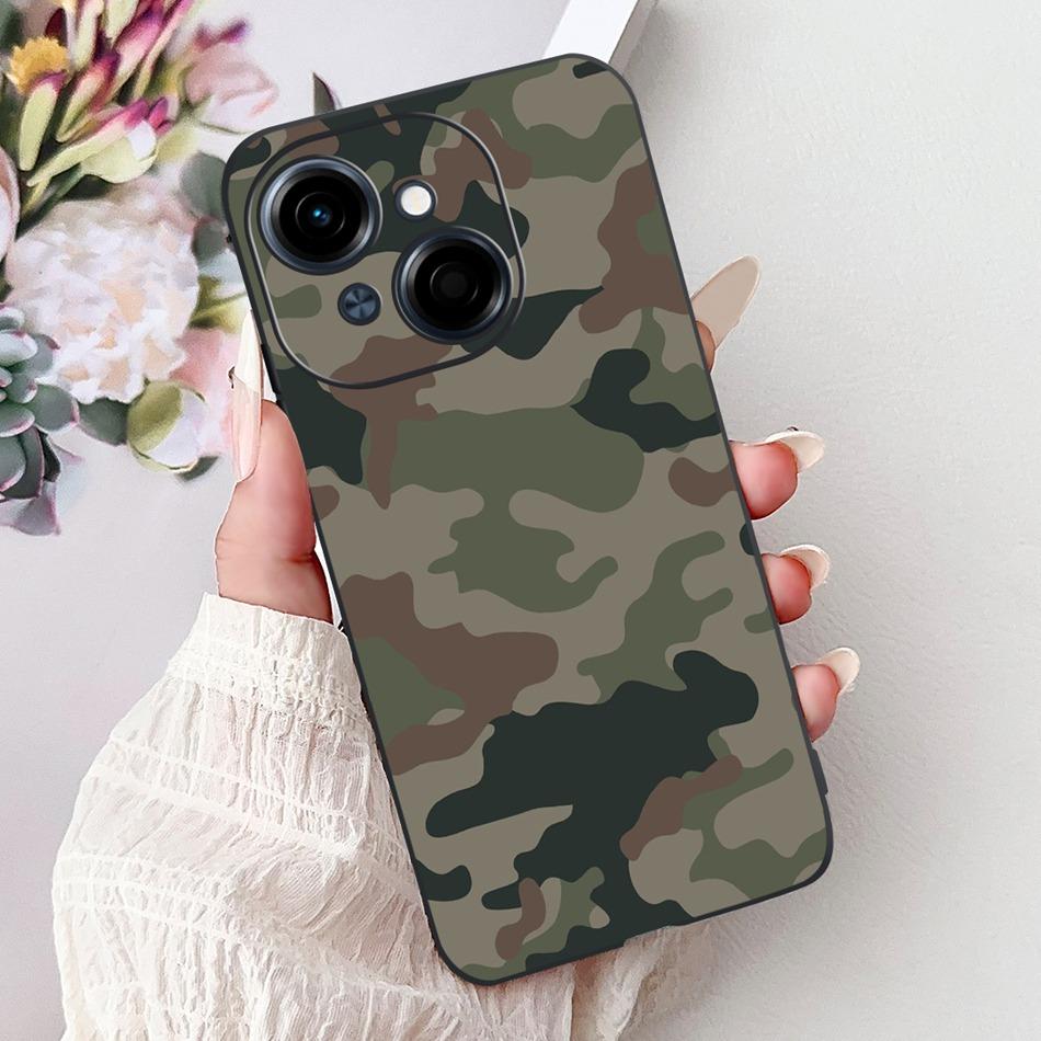 For Tecno Spark Go 1 Fashion Cool Pattern Phone Case For Tecno Spark Go 2025 Go1 Black Silicone Soft Cases