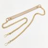 High-End Shoulder Crossbody Bag Strap Single PU Leather Replacement Strap Chain Bag Accessories Stress Relief