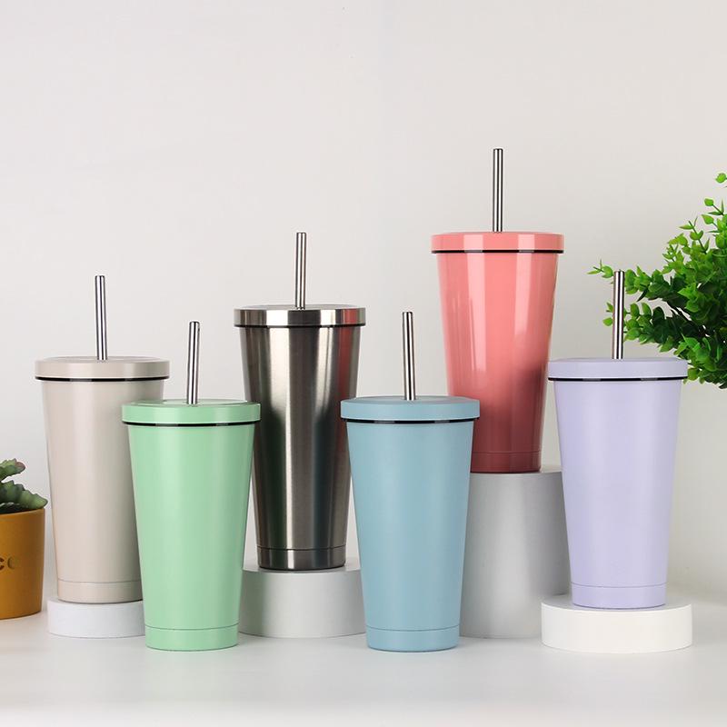 Dual-Layer 304 Stainless Steel Vacuum Insulated Travel Mug