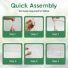 Mini Greenhouse Plant Greenhouse Tent with Transparent PVC Cover Portable Small Greenhouse Multipurpose Plant Tent for garden