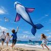Marine Animal Giant Blue Whale Kite Good Flying Children's Kite New Flying Fish Kite  Sports Fun