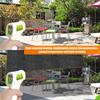 2/4/6M Shade Cloth Outdoor Sun Shade Net 85% UV Protection Stretchable Mesh Garden Terrace Gazebo Sunblock Canopy