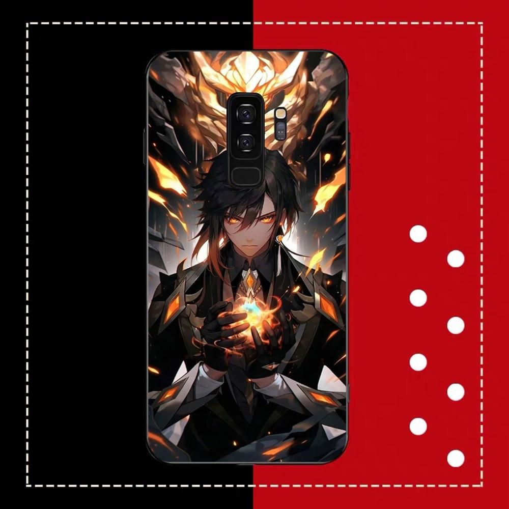 Zhong li Genshin impact Phone Case For Samsung Note 8 9 10 20 pro plus lite M 10 11 20 30 21 31 51 A 21 22 42 02 03
