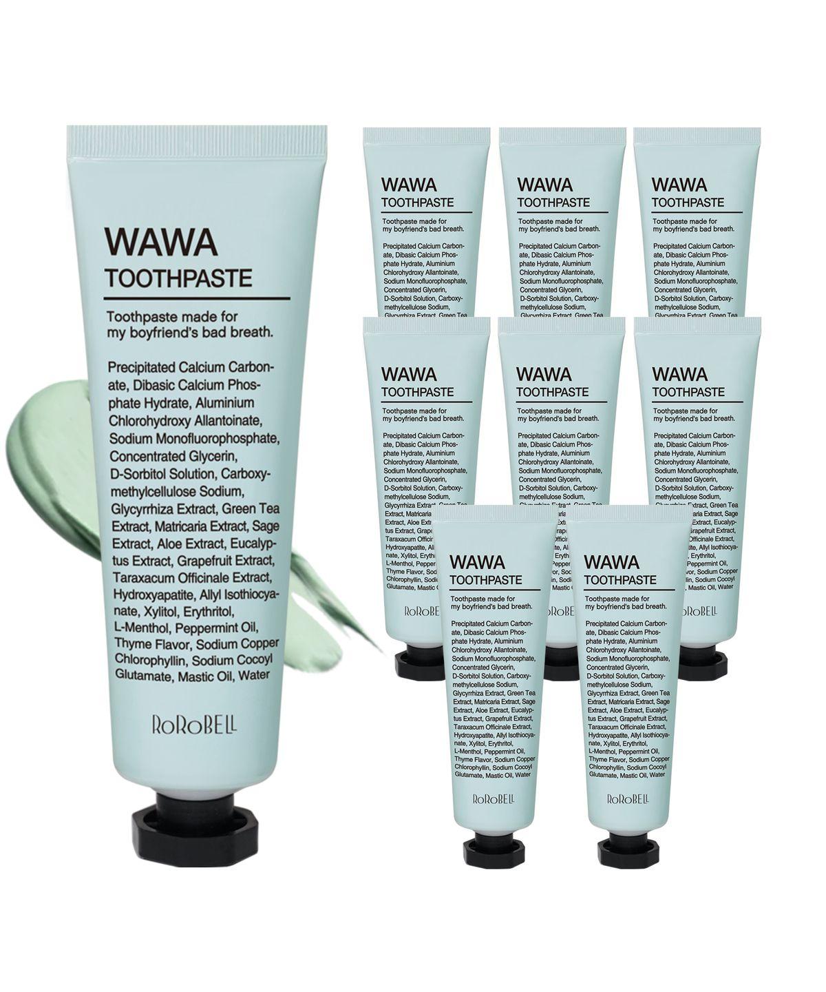 [Bad Breath Removal] Wawa Toothpaste 9-Pack