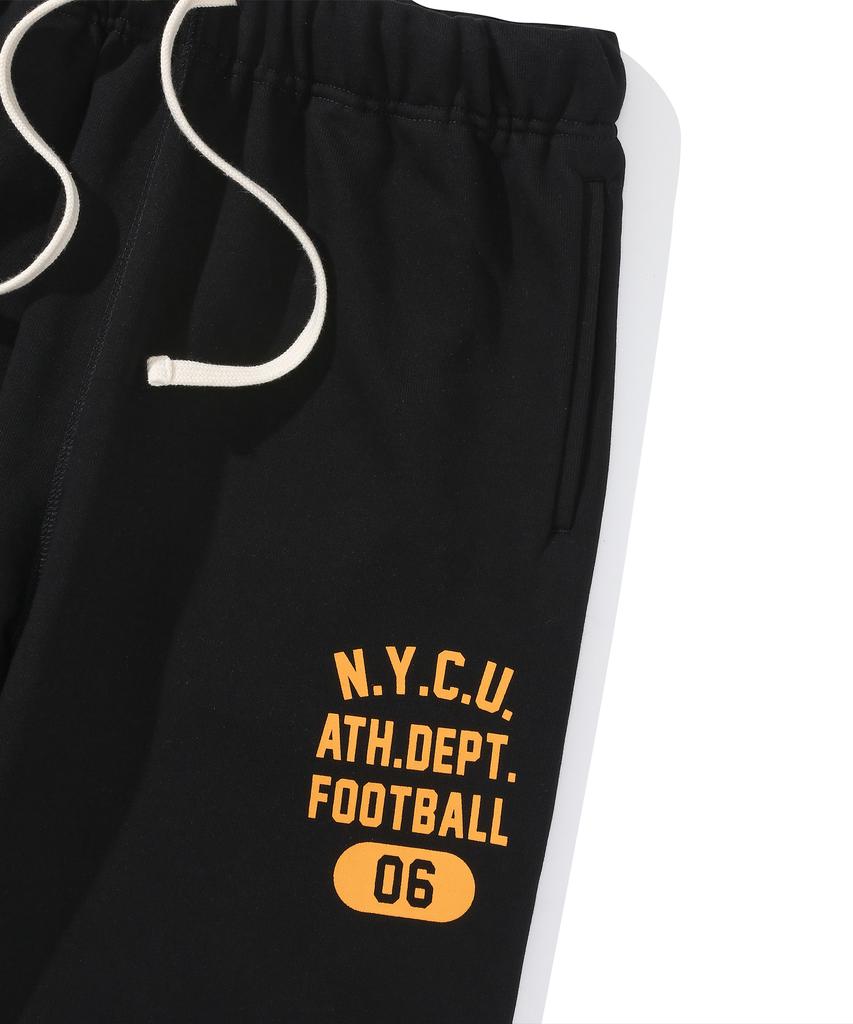 COLUMBIA UNIVERSITY 1906 Football Team Loose-Fit Terry Sweatpants Black