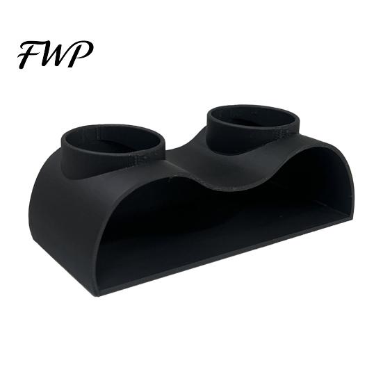 Fish Tank Cave Hideout Double Opening Aquarium Tunnel, Decoration with Two Entrances, Tunnel PLA Artificial Stone Shelter for Bottom Dwellers, чёрный