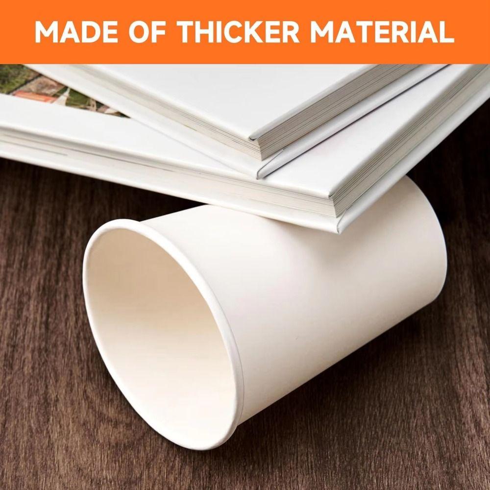 200 Stück 30/60/120/200 ml Verkostungstasse Verdicktes Papierbecher-Set Einweg-Papierbecher Partyzubehör
