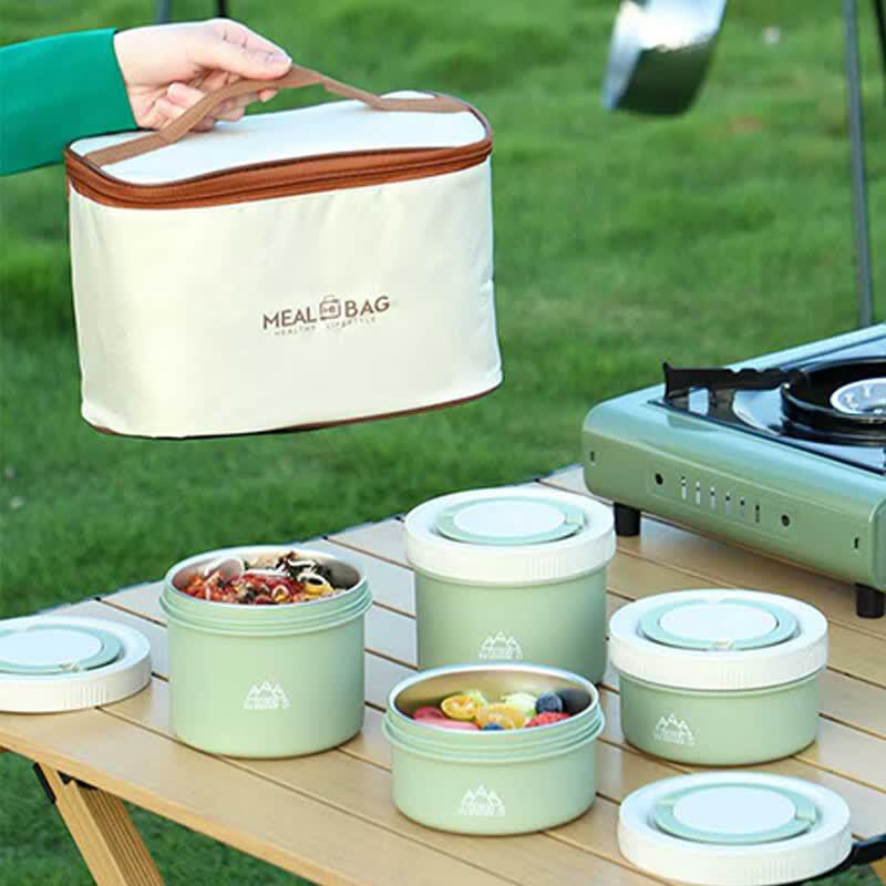Insulated Lunch Box Set
