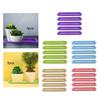 Flower Pot Drainage Trays Large Plastic Rectangular Planter Saucers for Indoor Outdoor Plants Balcony Windowsill