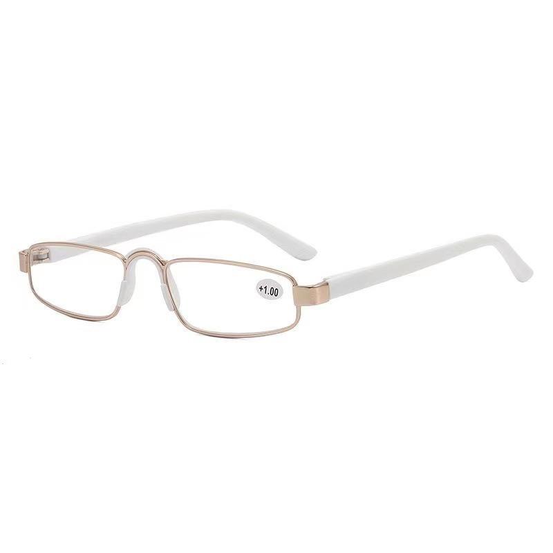 Quality Quality Quality Quality Men's Hyperopia Glasses Portable Classic Small Frame Glasses HD Clear Reading Glasses