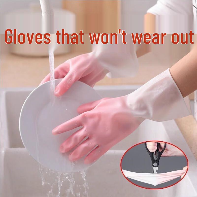 Fumade Disposable PVC Household Kitchen Gloves (6 Pairs)