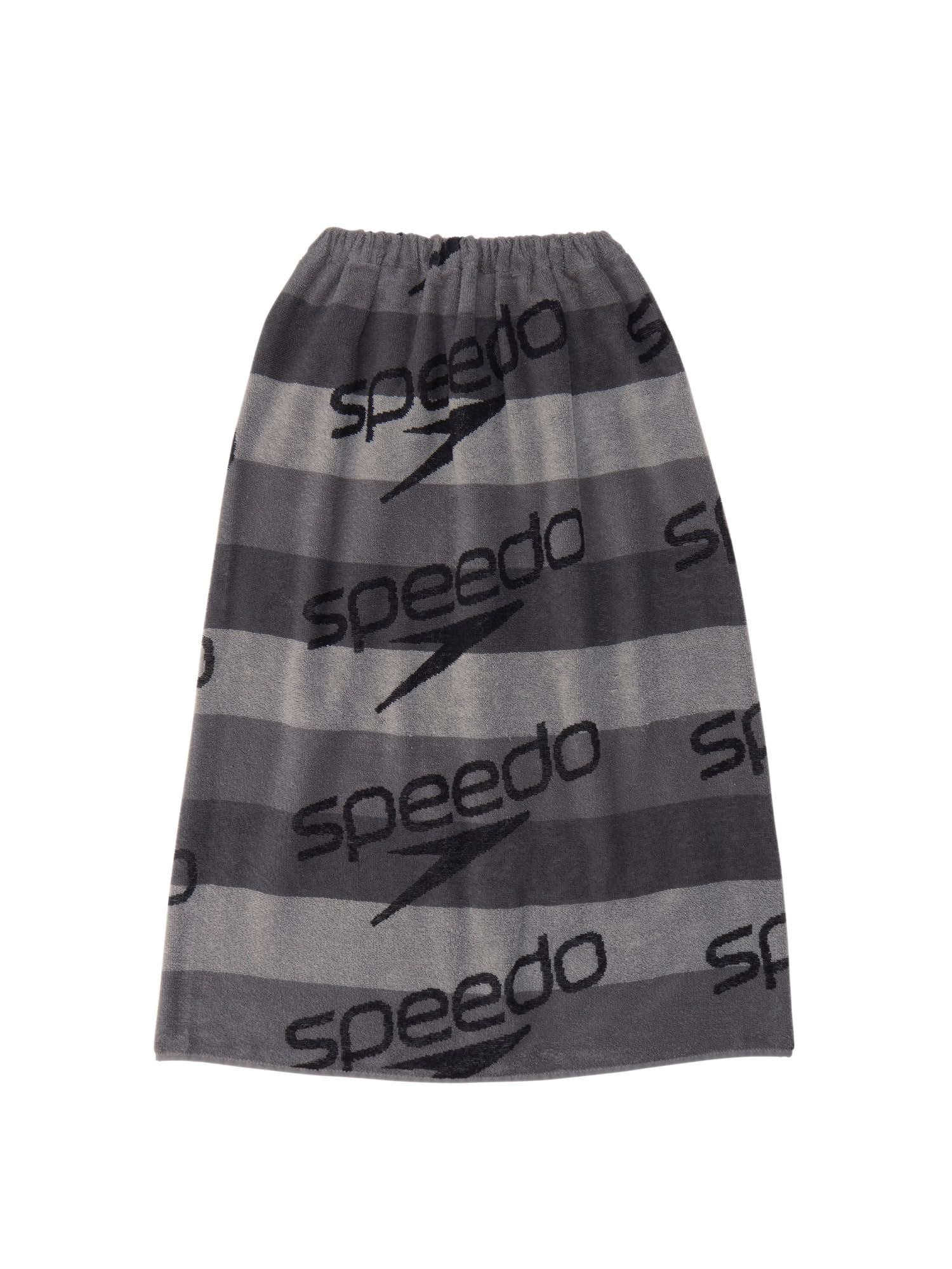 Полотенце-обертка Стопка Полотенце-обертка с бордюром Черное [Speedo] чёрный