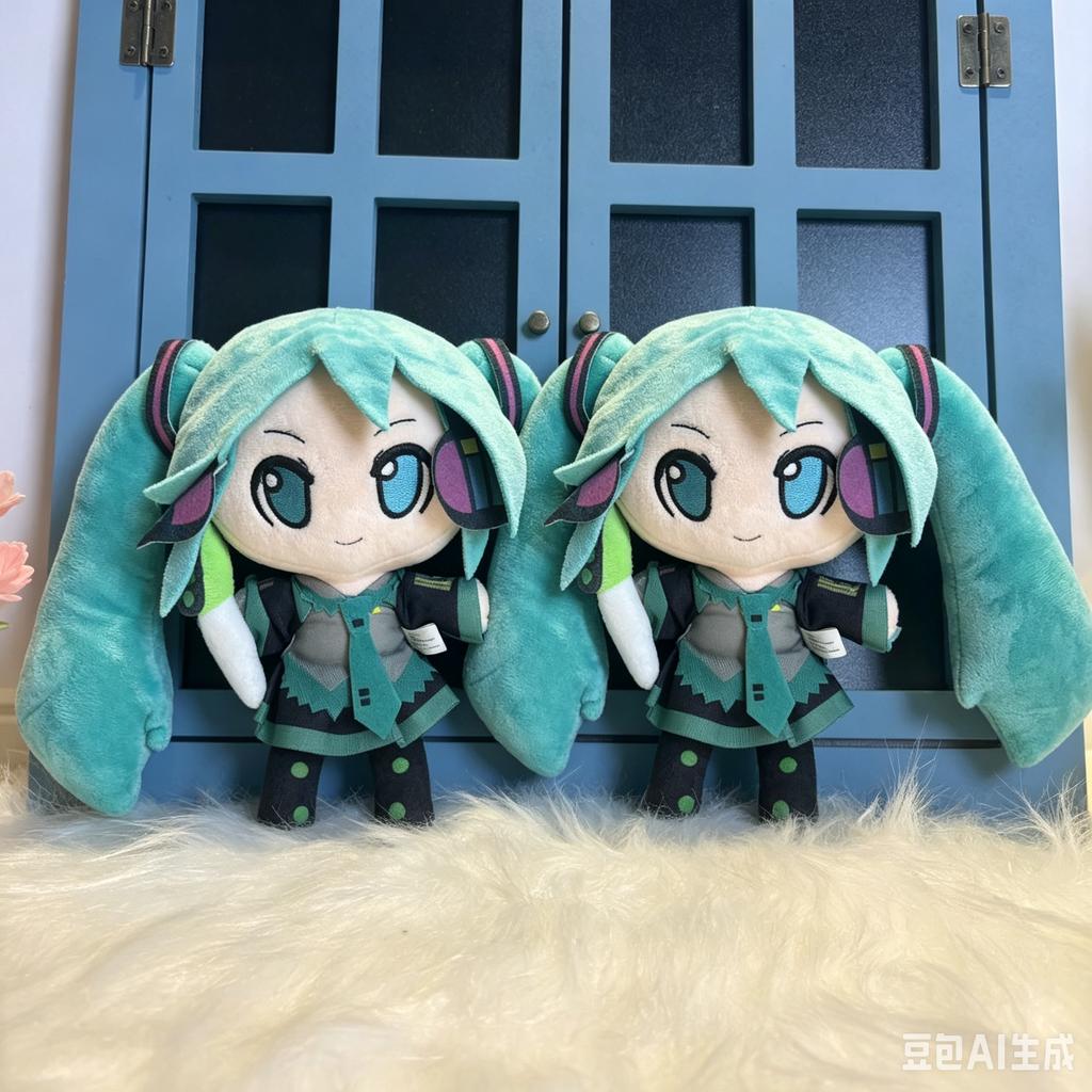 New 25cm Japanese Anime Plush Stuffed Toy iHasune~ Miiku Plush Doll Soft Pillow Future Doll Cute Christmas Gift for Children