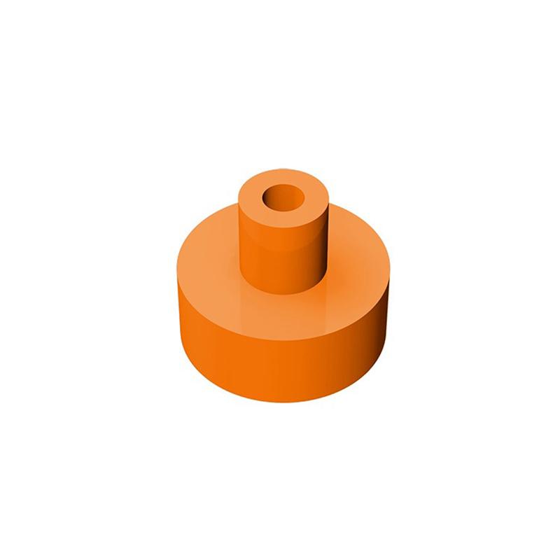 

10PCS 20482 Round 1 x 1 featuring Bar plus Pin Brick Moc Colour Works With featuring Block DIY Children s Toy Assembly 10PCS оранжевый