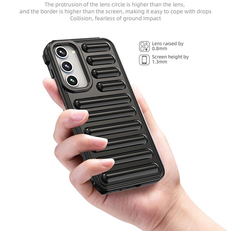 Capsule Series for Samsung Galaxy S23+ TPU Case Shockproof Ribbed Phone Cover