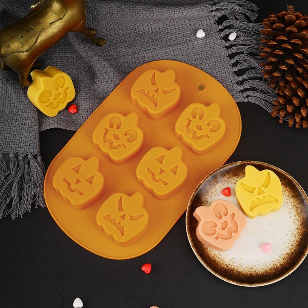 Non-Stick Mousse Cake Mold Silicone Baking Mold Halloween Chocolate Mould  Soap