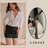 Fun Sexy Secretary Seduction Suit Hip Wrap Passion Teacher Hip Wrap Skirt Large Size Suit Slim