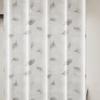 Yi Pan No-Punch PEVA Floral Shower Curtain Set