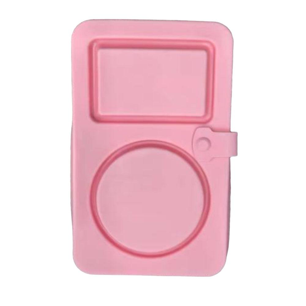 Foldable Double Compartment Snack Box Leakproof Sauce Seasoning Containers Kitchen Gadgets