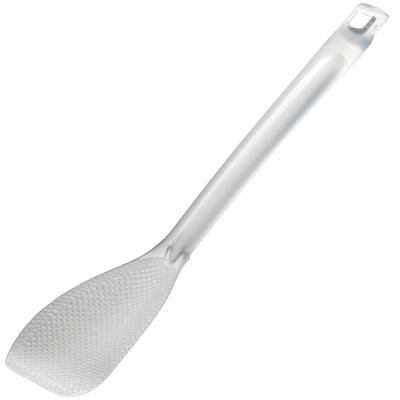 Akebono Sangyo Rice Made In Serve and Scoop with One Can Be Used with Frying Double Spatula Floating Tip for Rice Scoop Scoop, Clear, Japan, Fry,