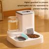 2-In-1 Pet Automatic Feeder Large Capacity Cat Drinking Fountain Water Dispenser Dog Food Bowl Dry Wet Separation  Cat Feeder