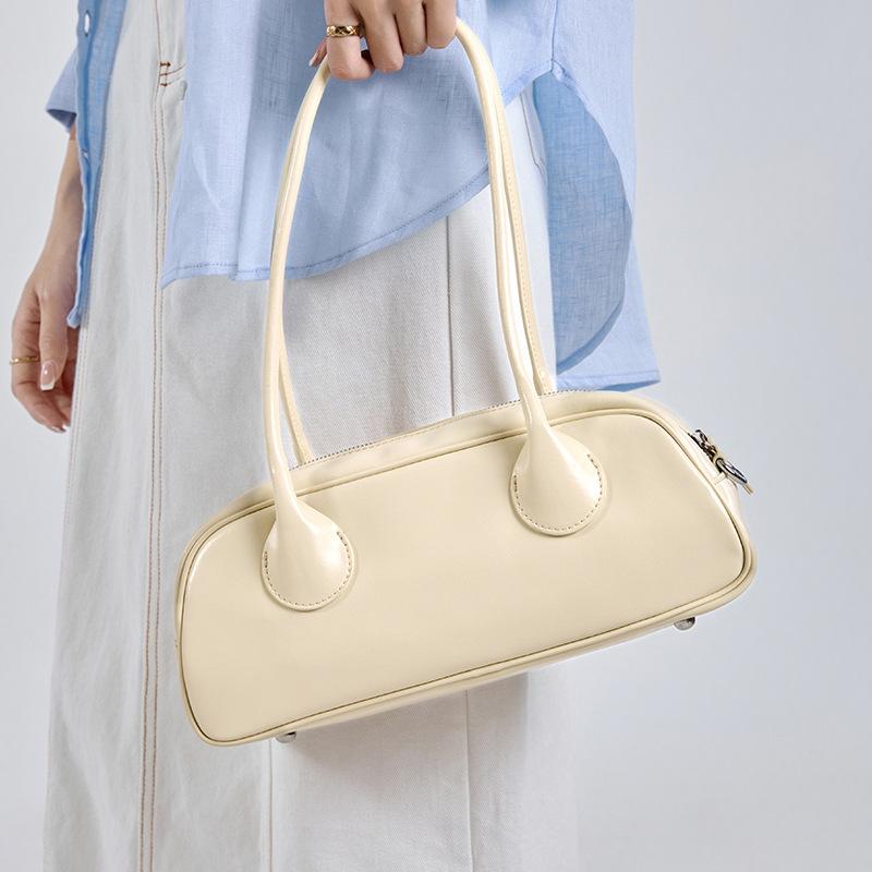 Genuine Leather Women's Bags  Light Luxury Niche Bags New Versatile Underarm Bags  Women's High-end Shoulder Bags