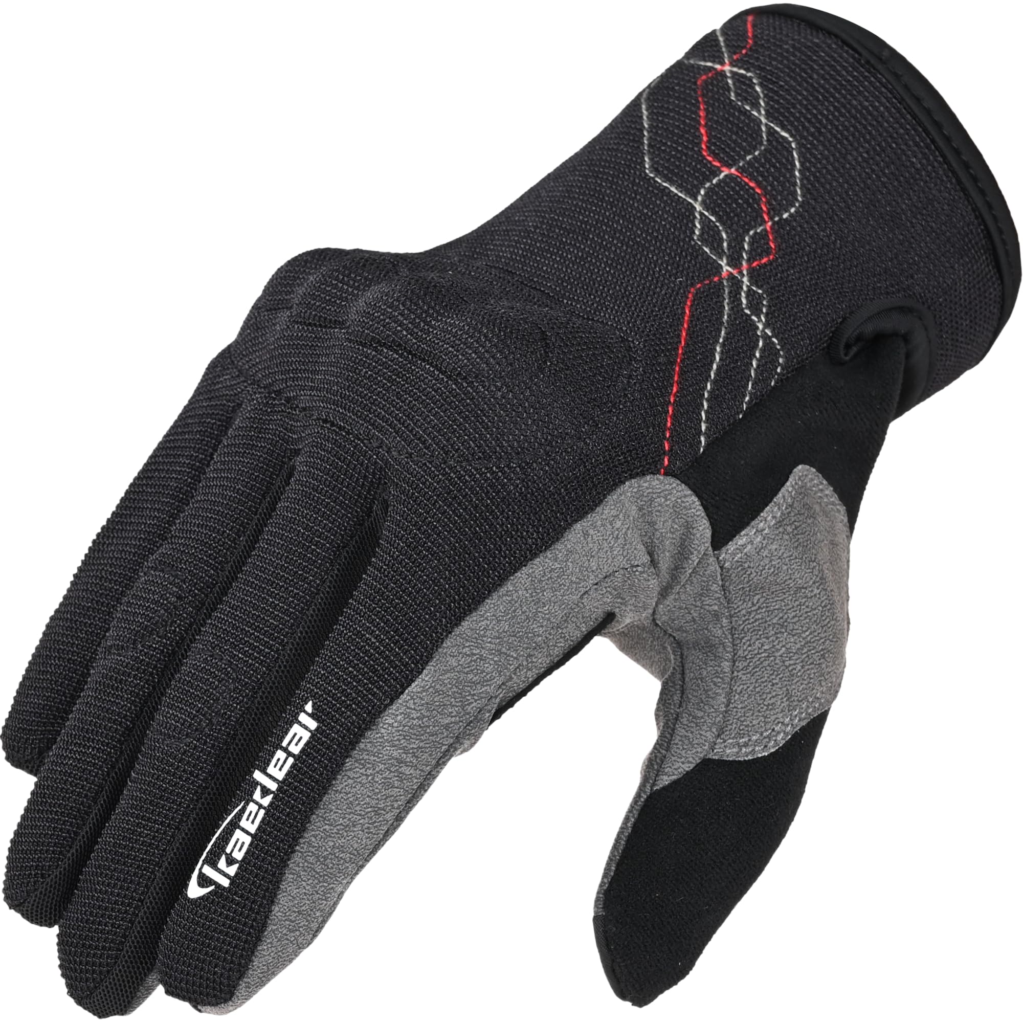 

Kaedear Сетчатые мотоциклетные защитные перчатки для смартфона с сенсорным экраном KDR-MX-GL8, Перчатки для весны/лета, Совместимые, Дышащие, Черные, чёрный