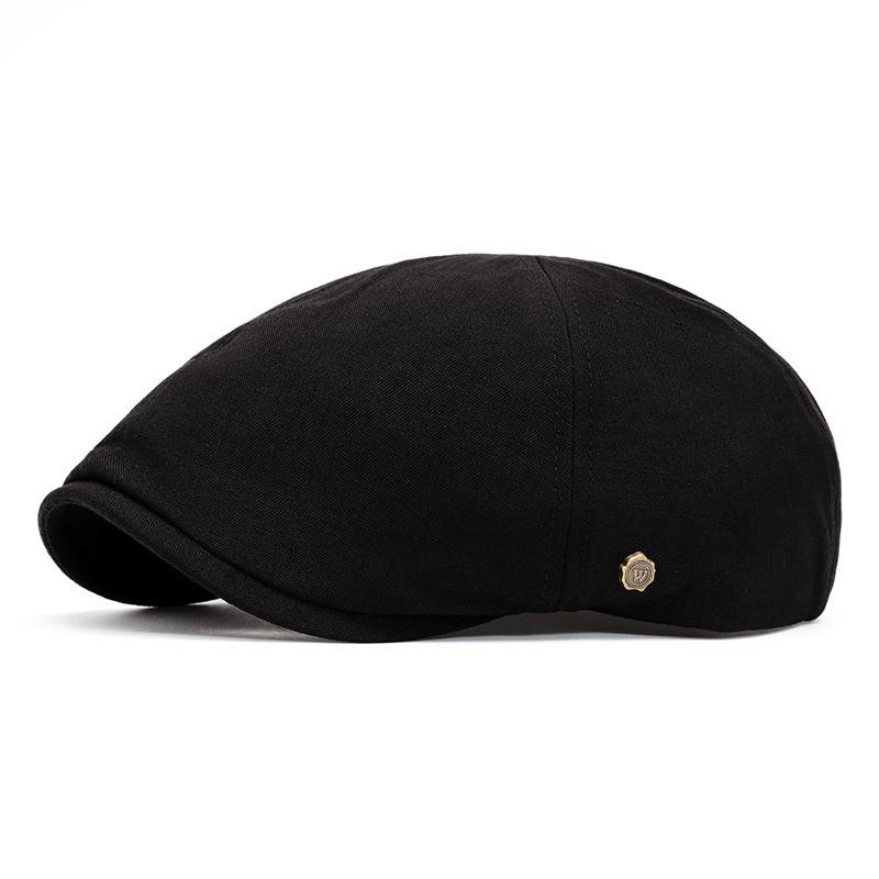 Cap Men's Spring Summer British Beret Sunscreen Sun Hat Forward Hat Newsboy Hat