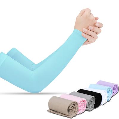 Cycling Arm Sleeves Summer Sun Protection Arm Sleeves Breathable Anti-ultraviolet Cool Cuffs Sleeves Glove Cover UV Protection