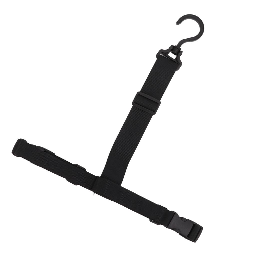 Outdoor Fishing Wader Boot Hanger 360° Rotating Buckle Adjustable Wader Boots Strap for Fishing