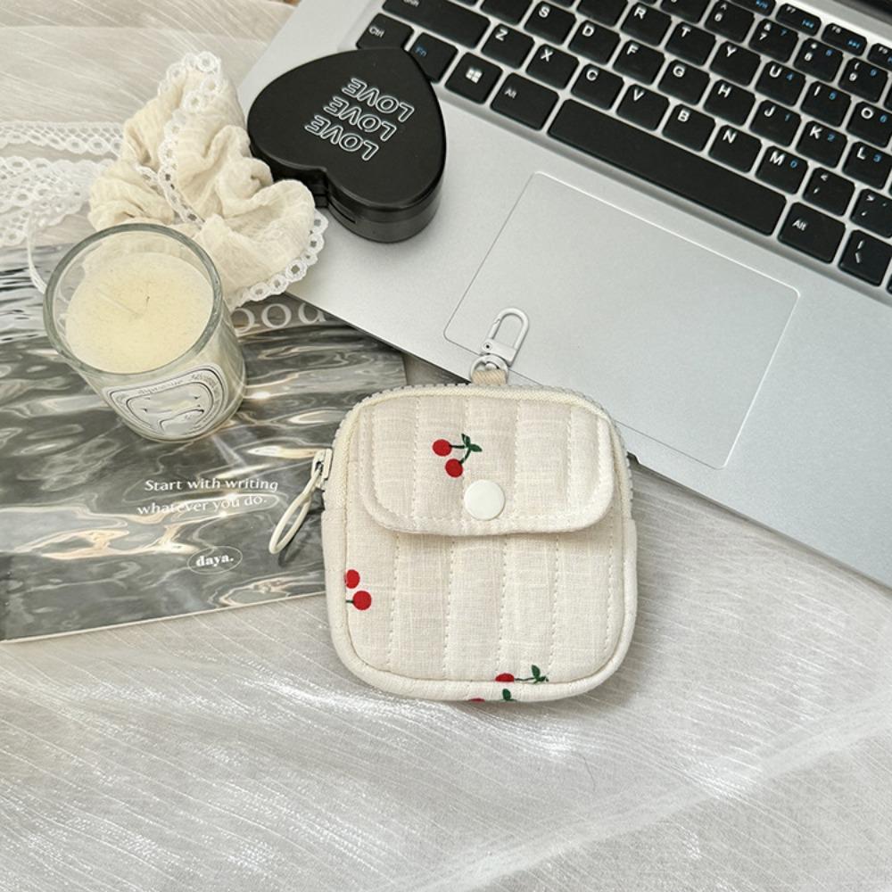 Pendant Small Makeup Lipstick Bag Large Capacity Mini Canvas Storage Bag  Travel