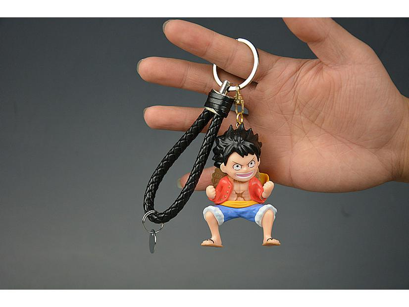 Piraten Schlüsselanhänger Geschenk: Blind Box Anime-Figuren - Monkey D. Luffy, Zoro, Chopper, Ace