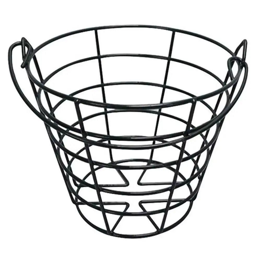 Metal Wire Golf Ball Basket Balls Container Golfing Balls Storage  Practice Ball