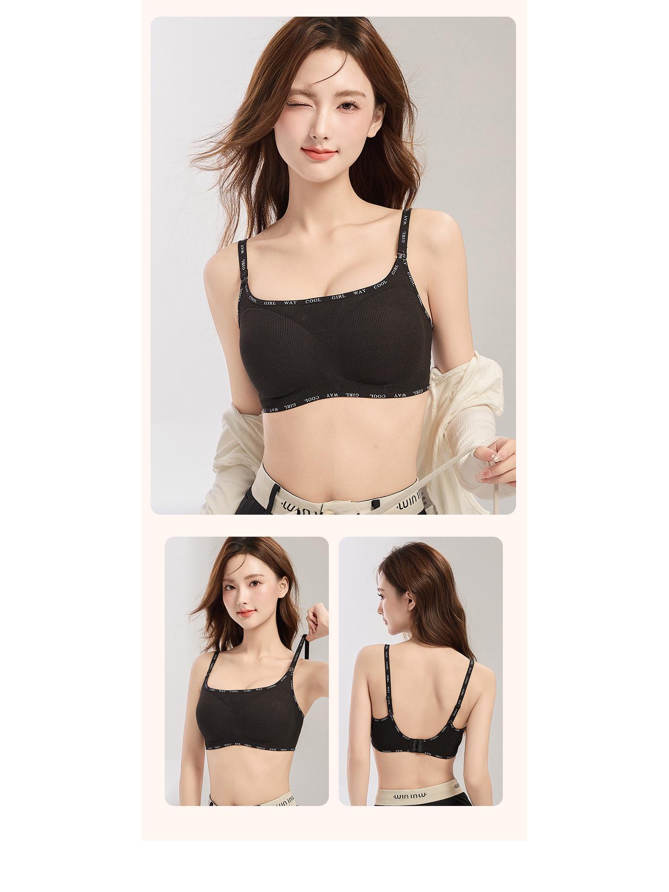 

Seamless Strappy Lift-Up Bra with Comfortable Chest Pad L (36/80) чорний