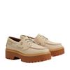 Timberland Stone Street Leather Comfortable Trendy Minimalist Classic Boat Shoes Women Sneaker Beige TB0A6AVY236
