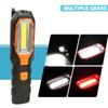 Compact Work Light Lightweight Car Garage Mechanic Lamp Magnet Hook Warning Torch  Outdoor