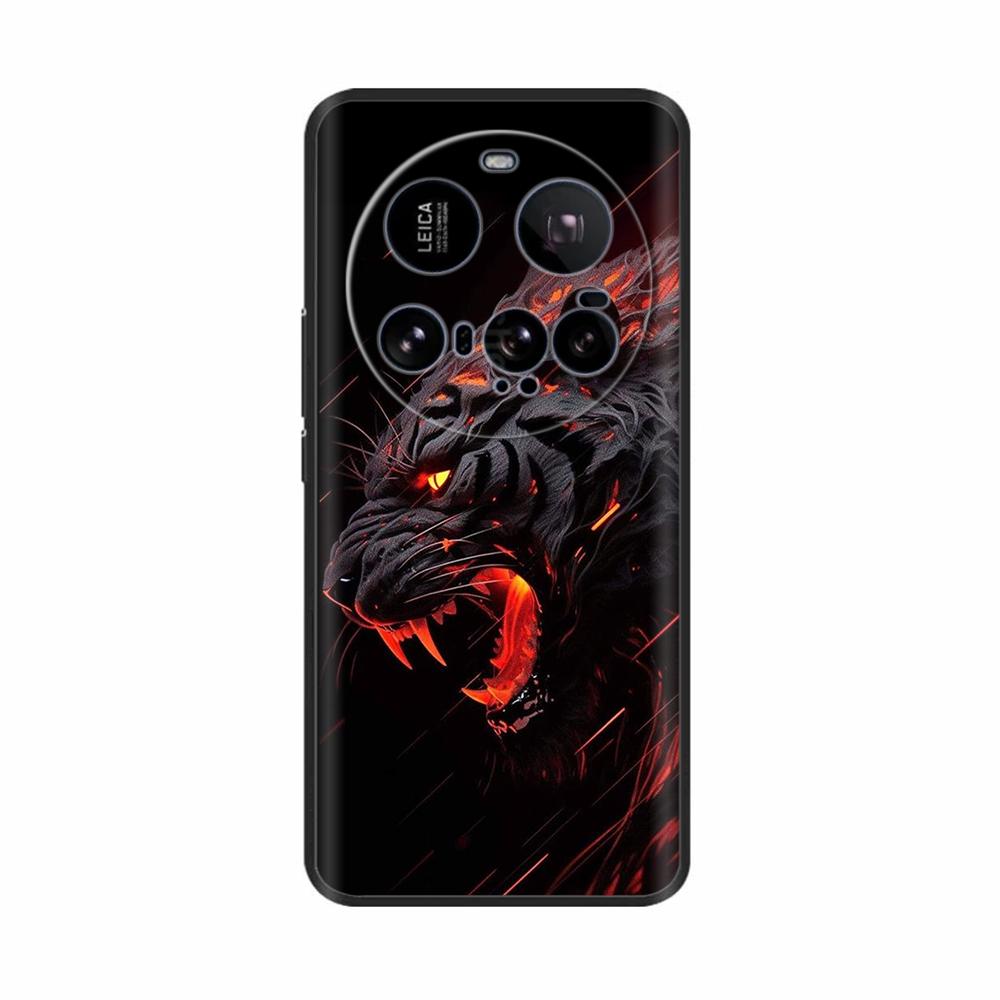 For Xiaomi 15 Ultra Case Soft TPU Silicone Shockproof Cartoon Cat Lion Phone Cover For Xiaomi 15Ultra Phone Cases Xiaomi15 Ultra