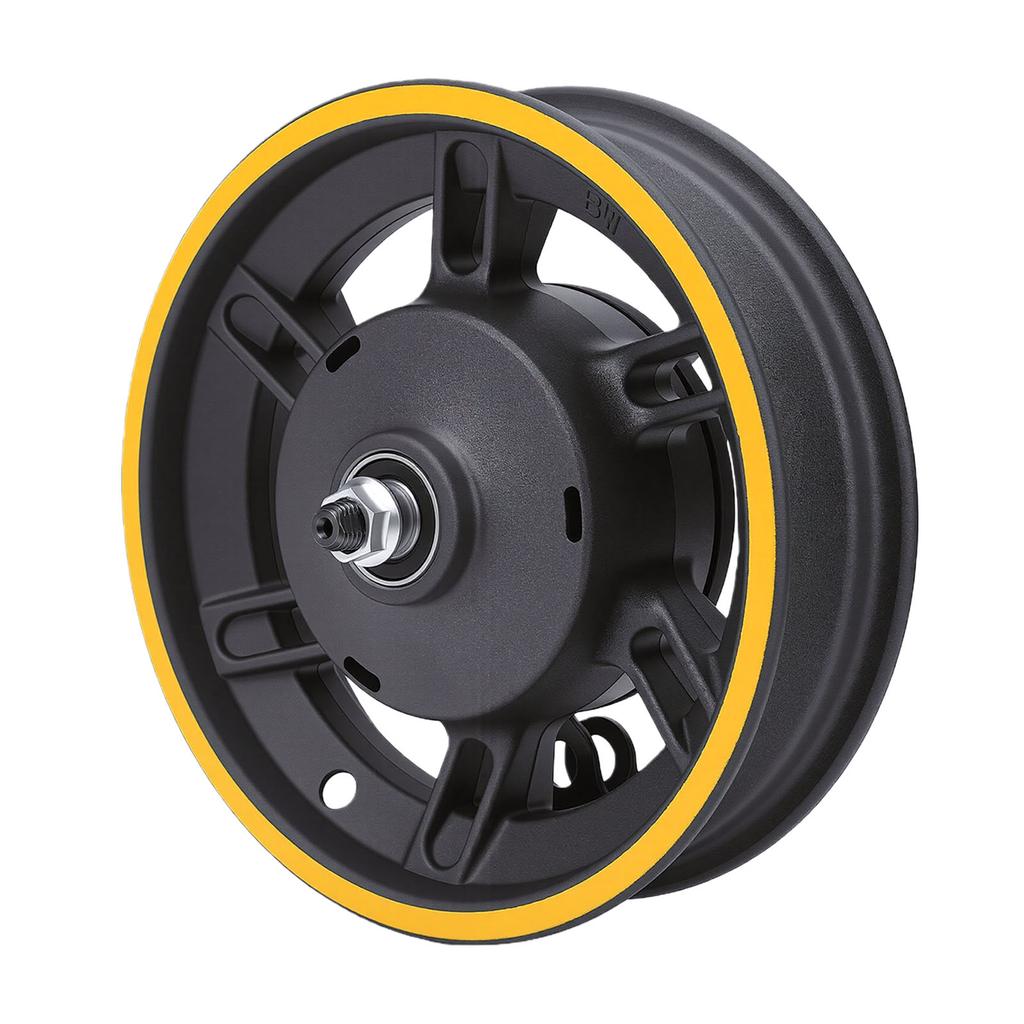 Front Wheel Hub and Brake Cover 60 70 6.5 Wheel Hub Rim With Drum Brake for 10 Inch Electric Scooter