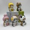 4cm Mofusand Actionfiguren-Set Tierkopfbedeckung Puppe Niedliches PVC-Modell Blind Box Schreibtischdekoration Bastelspielzeug Geburtstagsgeschenk