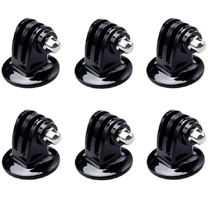 6PCS Tripod Holder Case Mount Adapter GoPro Accessories for Go Pro Hero 12 11 10 9 Black 8 7 6 5 4 MAX Session SJCAM Yi EKEN