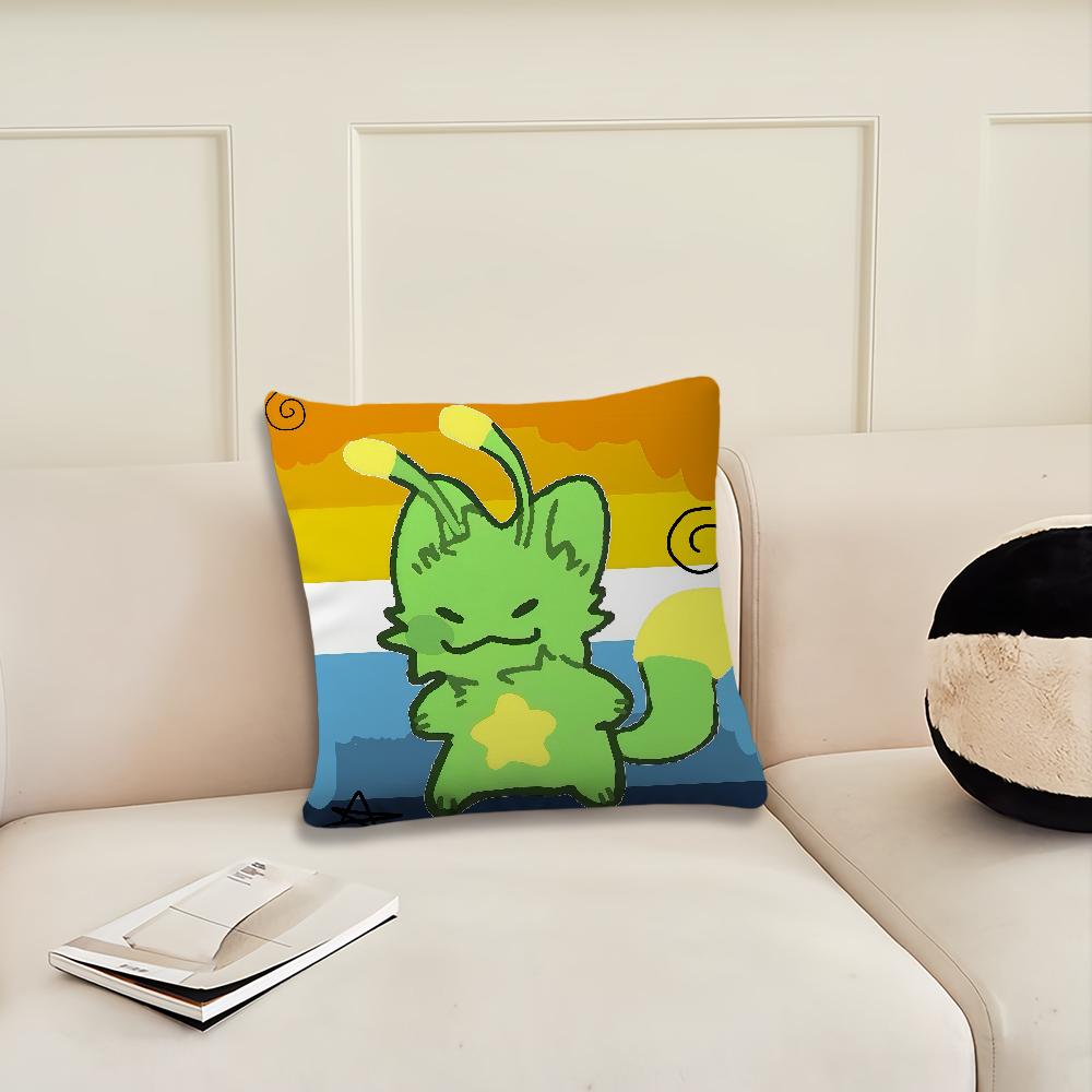 Vtipné Nové Regretevator Gnarpy Brože povlak na polštář Kryt na polštář Dekorace Místnost Domov Pohovka obývací Kancelář Auto Severská jednoduchost