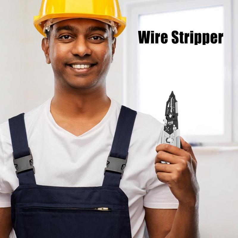 

Electrician Wire Stripper Multipurpose Wire Clippers Manganese Steel Wire Stripping Tools Portable Professional Wire Crimping United States
