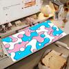 Art Liquid Drip Simple Mouse Pad Non-slip Rubber Gamer Balance Computer Mat Decoracion Deskmat Laptop Office Large