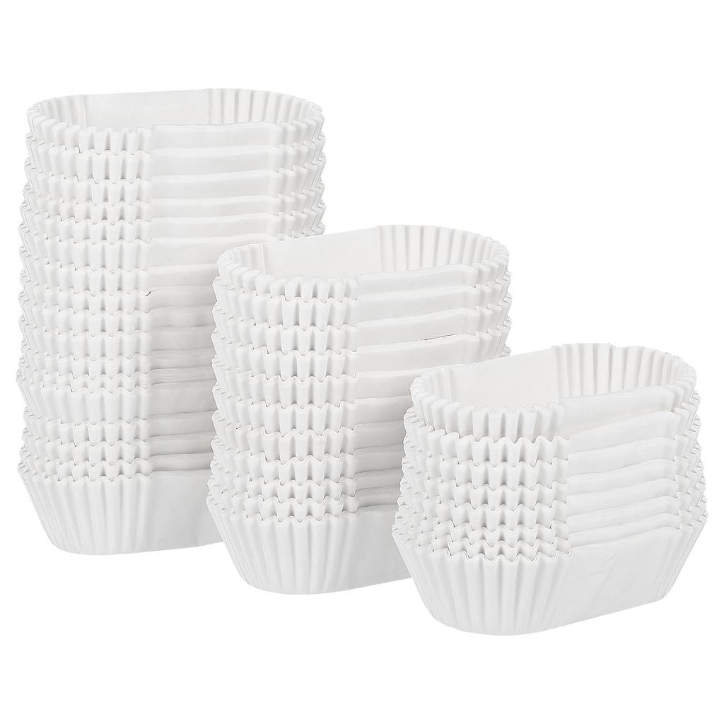1000 Pcs Cake Case Oval Paper Cup Party Supplies Cups Bread Pans Muffins Baking Mini Grease Proof Cupcake Liners
